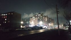 Горожанин жалуется на дым и запах возле бани «С легким паром». Видео и фото