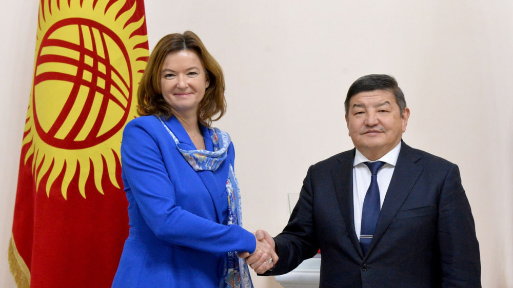 Таня Файон и Акылбек Жапаров