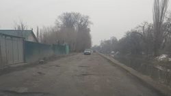 Водитель просит сделать ямочный ремонт дороги вдоль БЧК. Фото