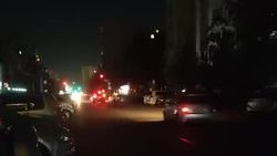 На Тыныстанова не горит освещение. Видео горожанина