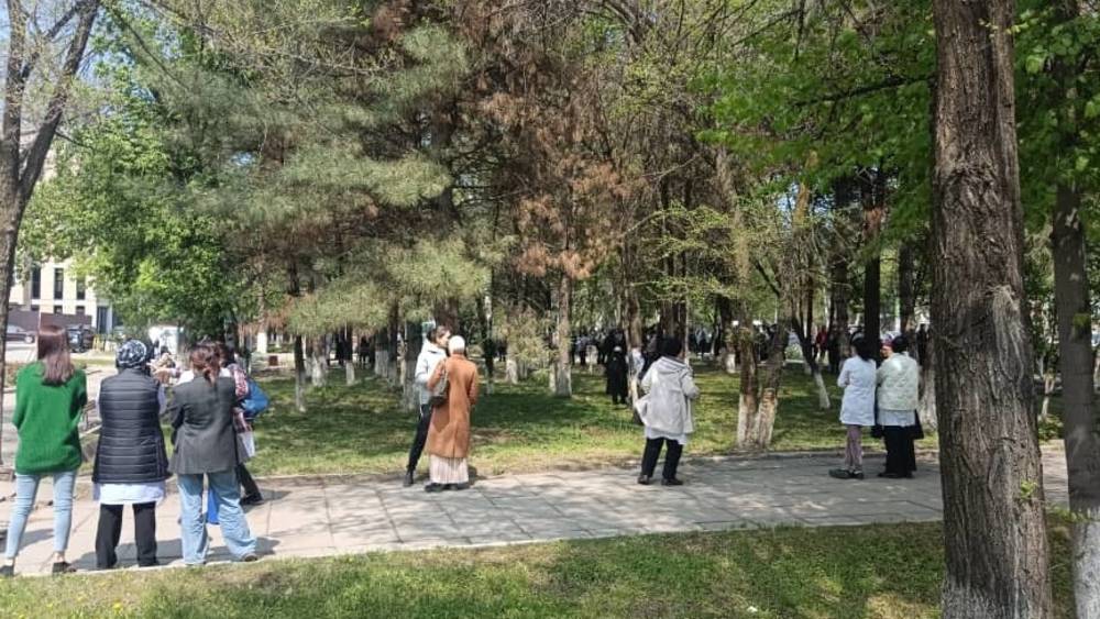 Сотрудников республиканского морга эвакуировали из-за сообщения о бомбе