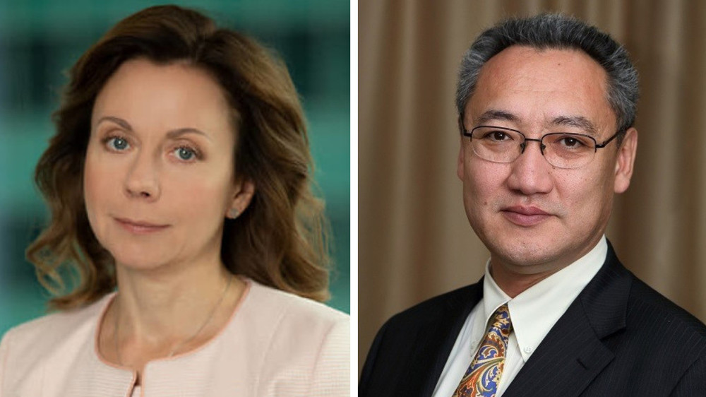 Евгения Судец и Улан Сарбанов