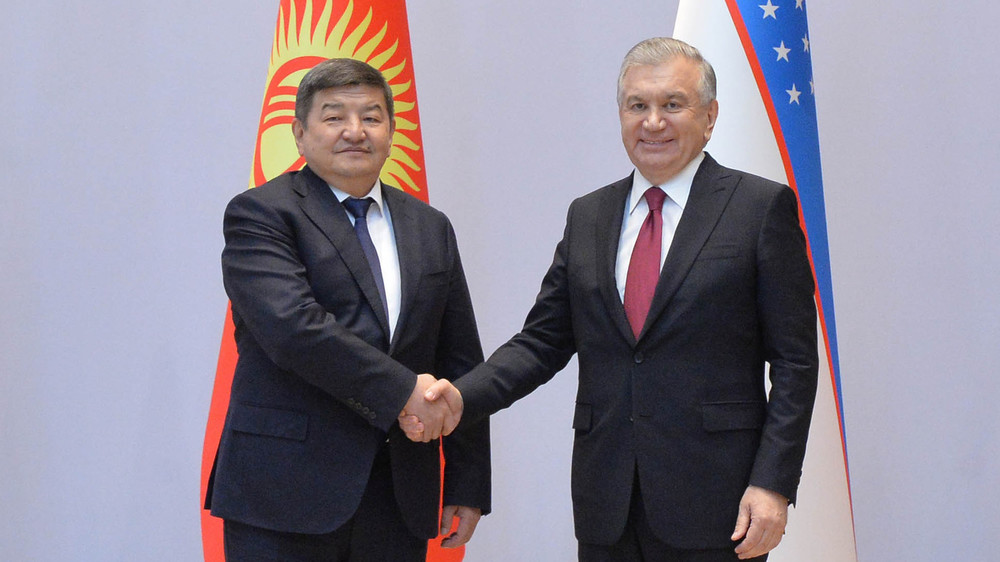 Акылбек Жапаров и Шавкат Мирзиёев