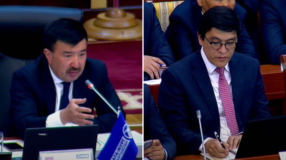 Бактыбек Сыдыков и Эдиль Байсалов.