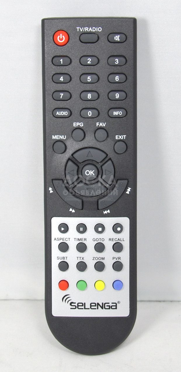 Пульт Selenga  для DVB-T2 ресивера Selenga T90/ HD80/ HD860
