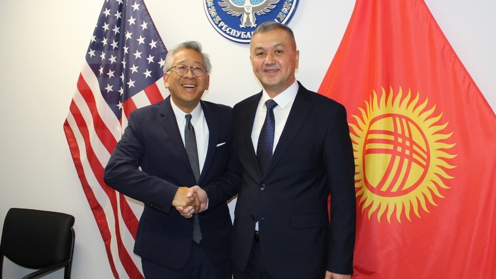 Дональд Лу и Болотбек Борбиев.