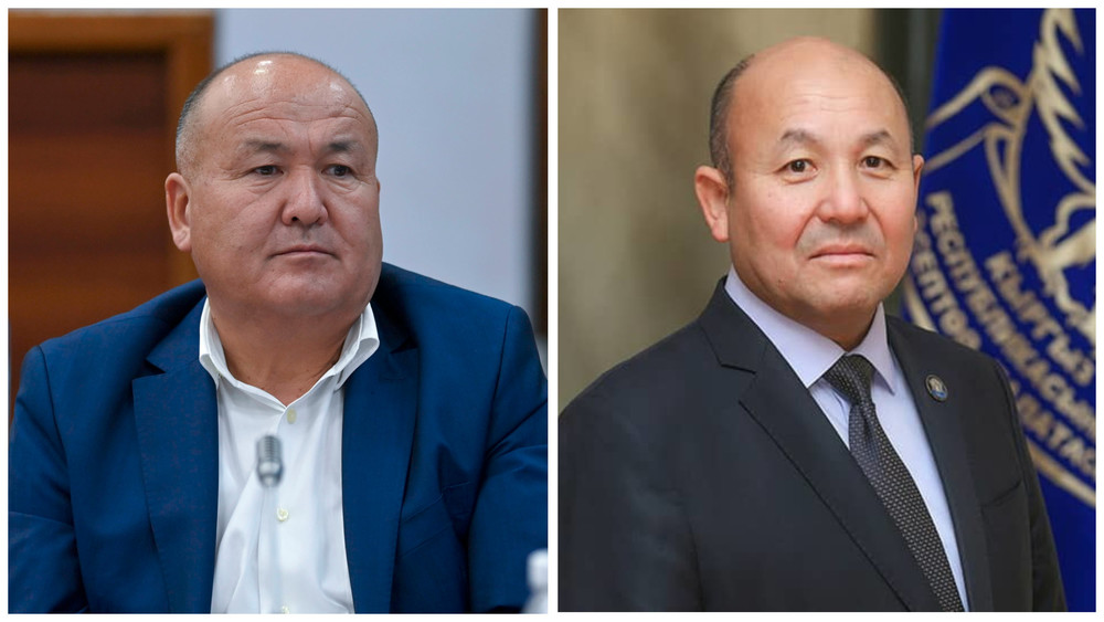 Женишбек Токторбаев и Алмазбек Акматов