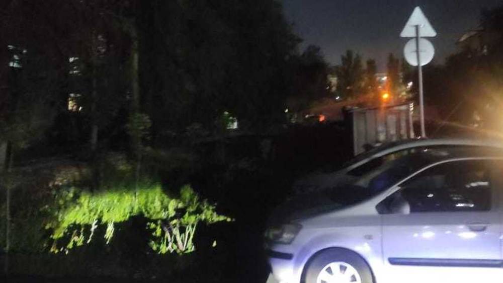 На Элебаева нет освещения. Фото