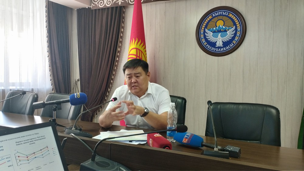 Директор Службы водных ресурсов Алмазбек Сокеев