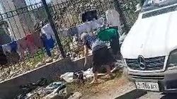 Барахолку на Юнусалиева перенесли к церкви в 12 мкр. Видео горожанина