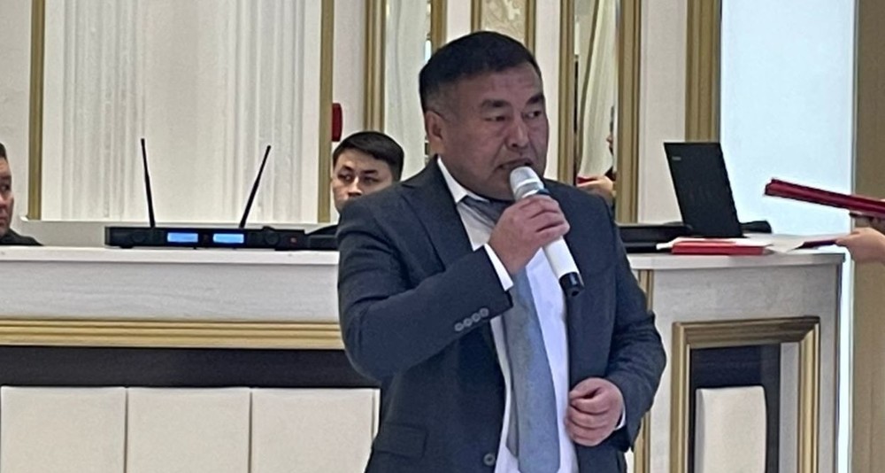 Мэр города Чолпон-Ата Жапарбек Ормонов