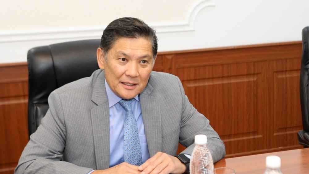 Первый заместитель министра иностранных дел КР Асеин Исаев