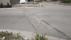 В верхнем Төкөлдөше испортили новый асфальт. Фото жителя