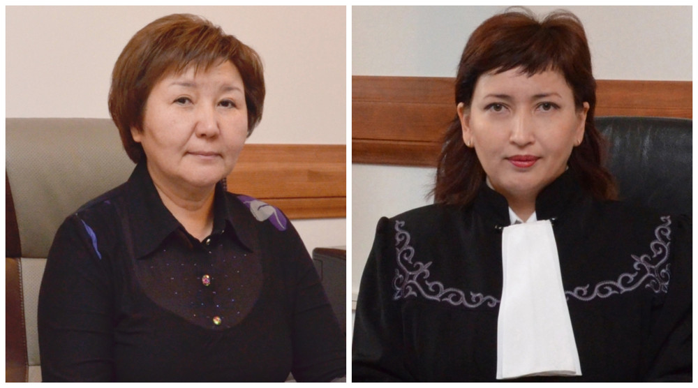 Гульбара Калиева и Дильфуза Боронбаева