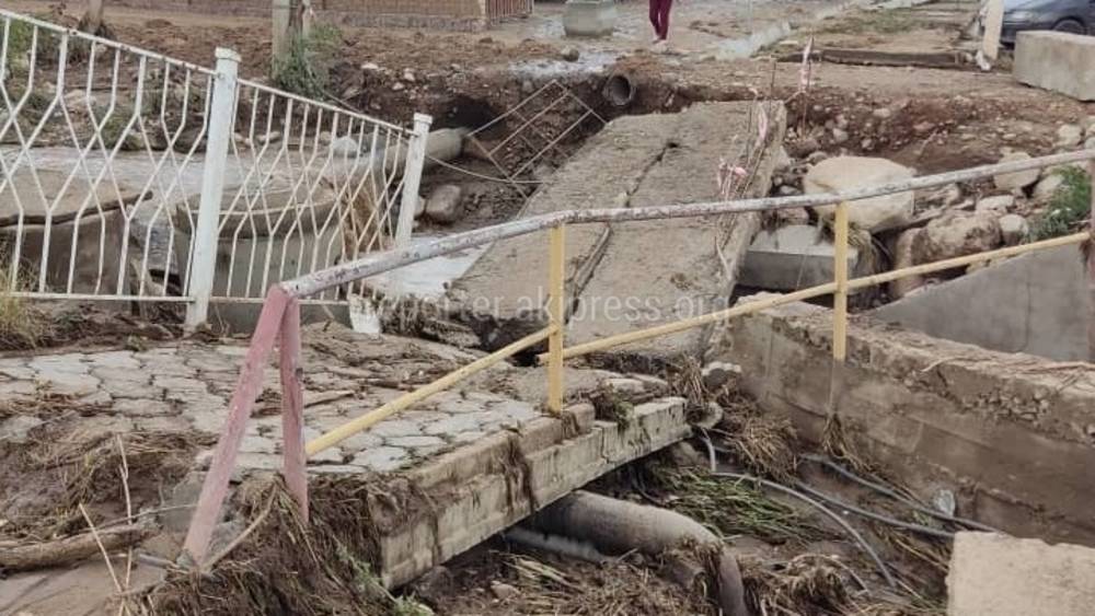 Как выглядит город Чолпон-Ата после схода селей