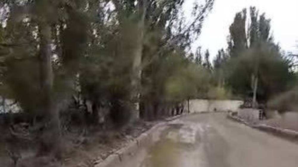 Житель поселка Пристань жалуется на качество ремонта дороги