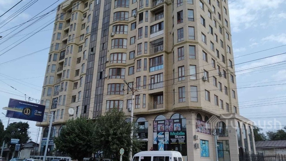 Многоэтажный жилой дом расположен по улице Курманджан-Датка, 370