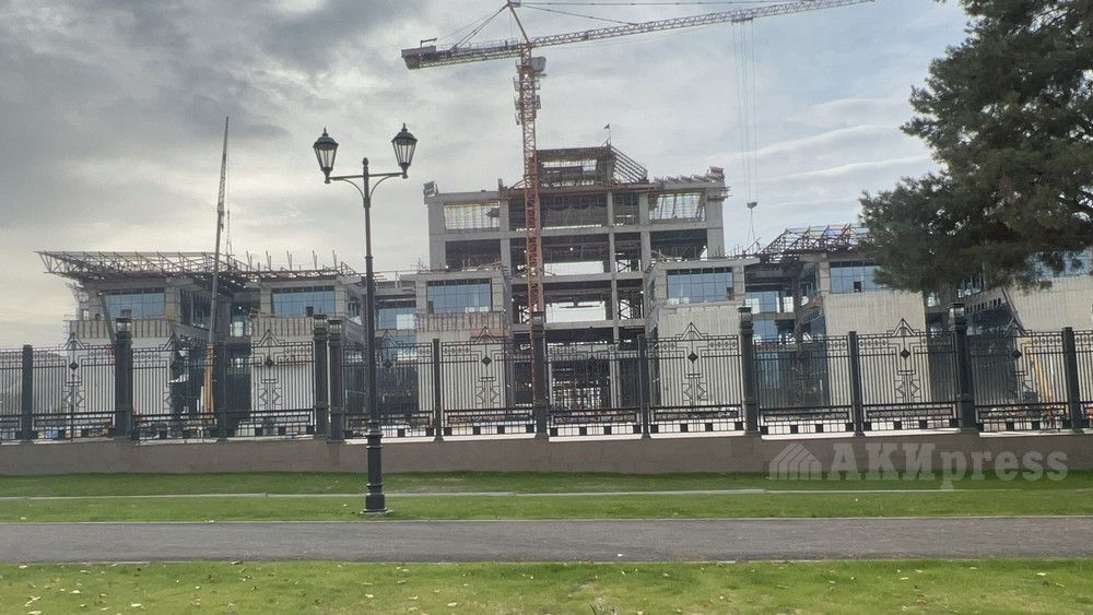 Строящийся новый Белый дом