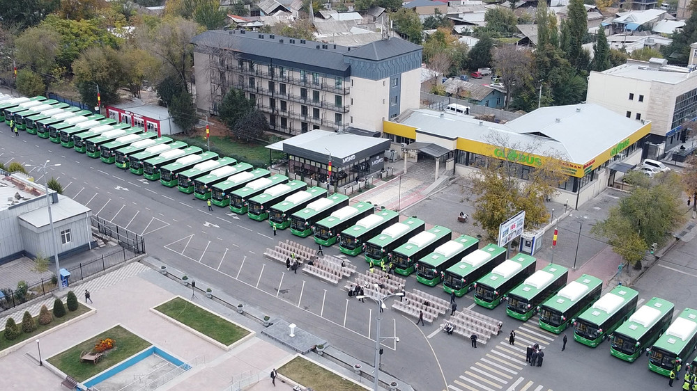 Автобусы для города Жалал-Абад