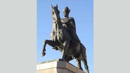 Памятник Кенесары в Астане