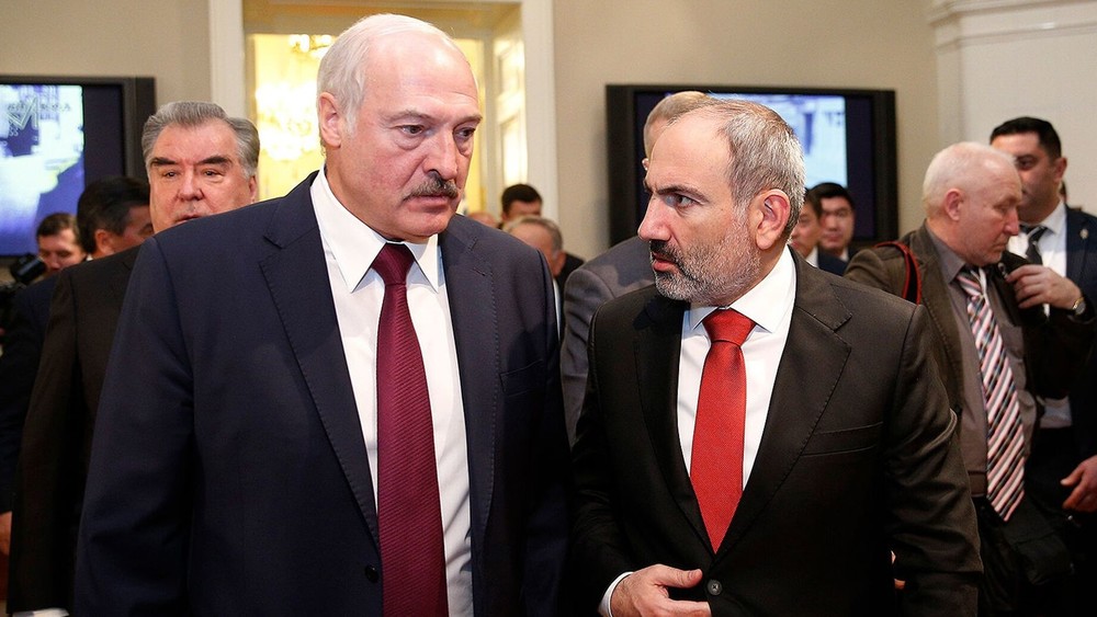 Александр Лукашенко, Никол Пашинян