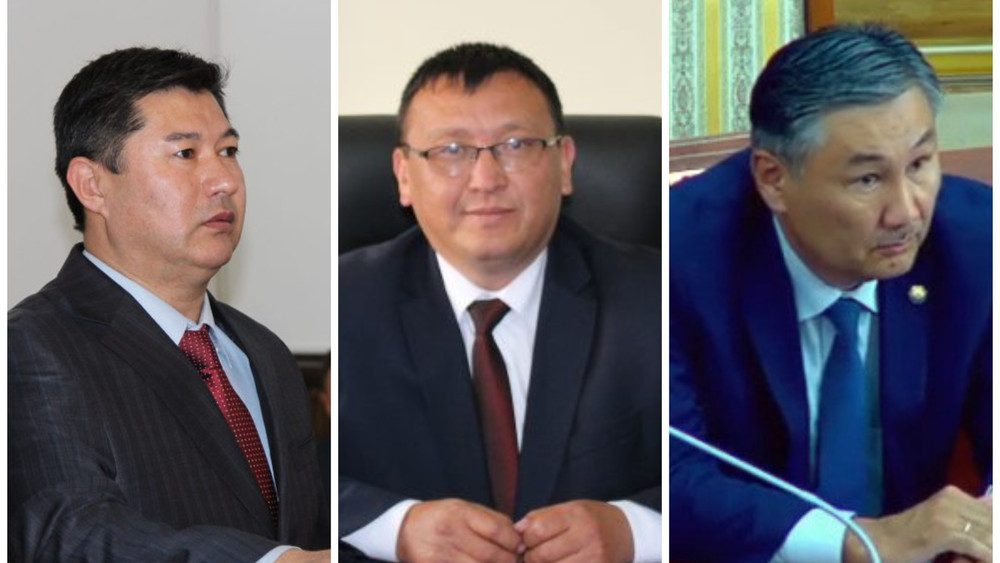 Алмаз Абдугапаров, Улукбек Калыбеков и Тилек Абдырашитов