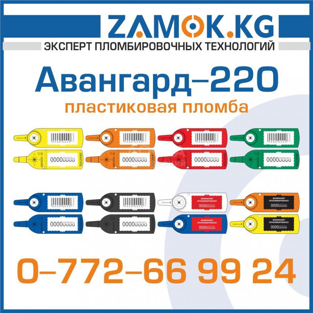 Пластиковая пломба Авангард в Бишкеке ( Кыргызстане )