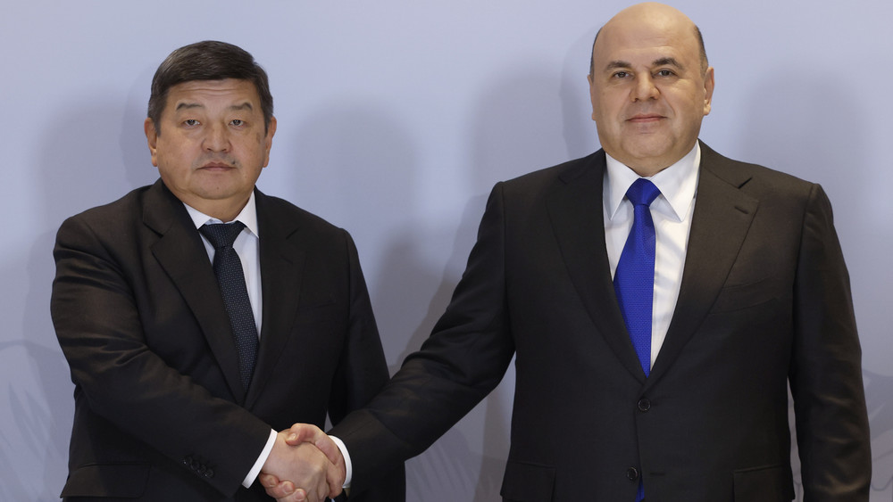 Акылбек Жапаров, Михаил Мишустин