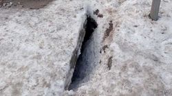 Мост через БЧК на Элебесова может рухнуть. Фото горожанина