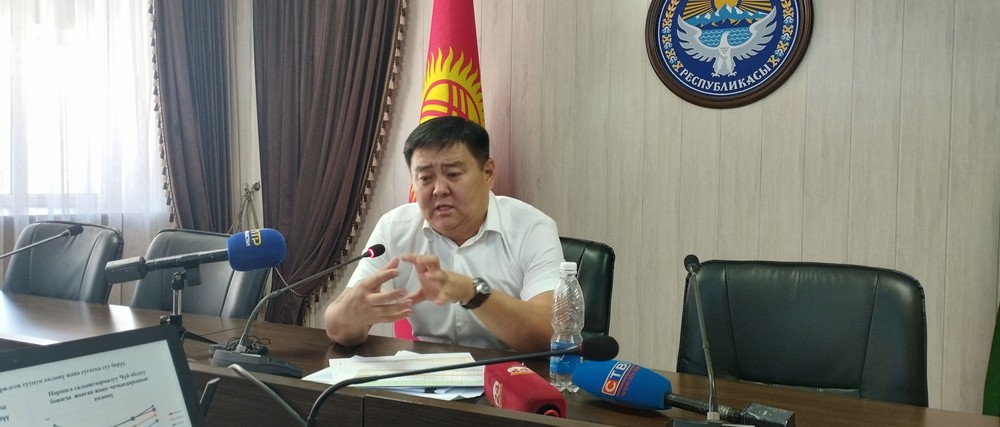 Директор Службы водных ресурсов Алмазбек Сокеев