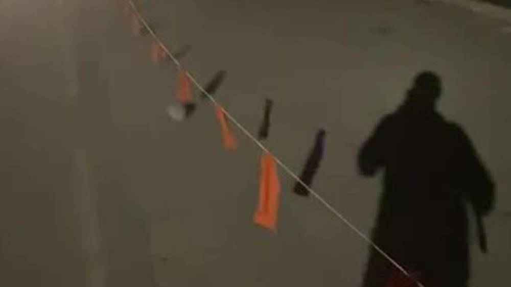 Законно ли на ул.Панфилова огородили парковку? Видео горожанина