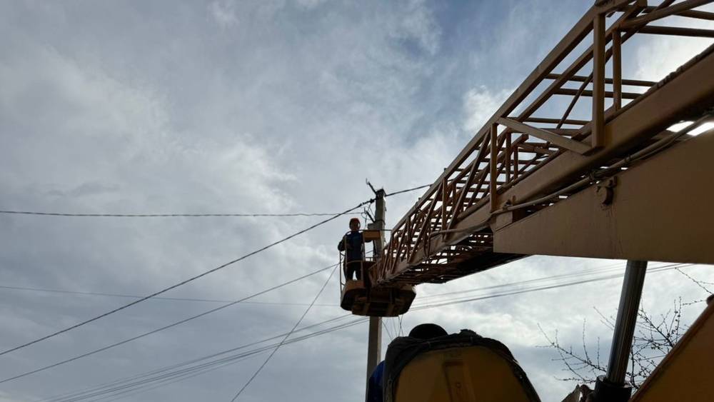 «Бишкексвет» отремонтировал освещение на ул.Чуй 8-я