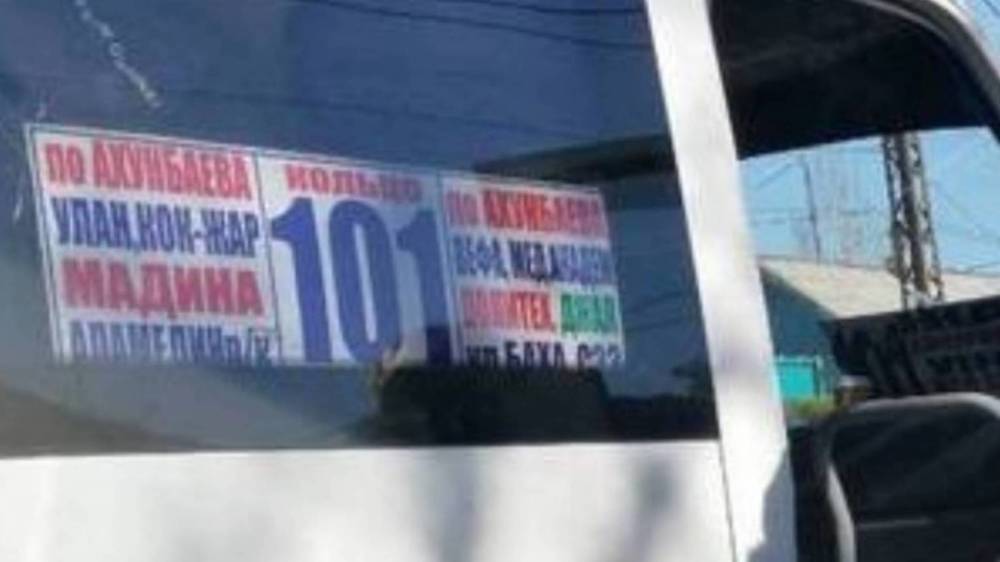 73-летняя бишкекчанка жалуется на работу маршрутки №101