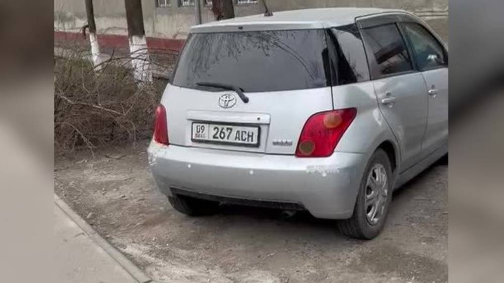 Возле школы №24 водители паркуются в зеленой зоне. Видео горожанина