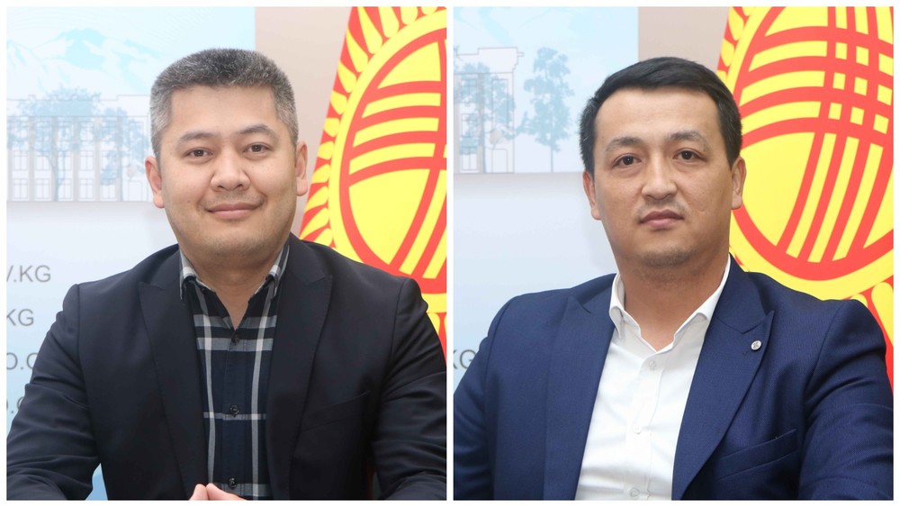 Айдосов (сол жакта), Марипов (оң жакта)