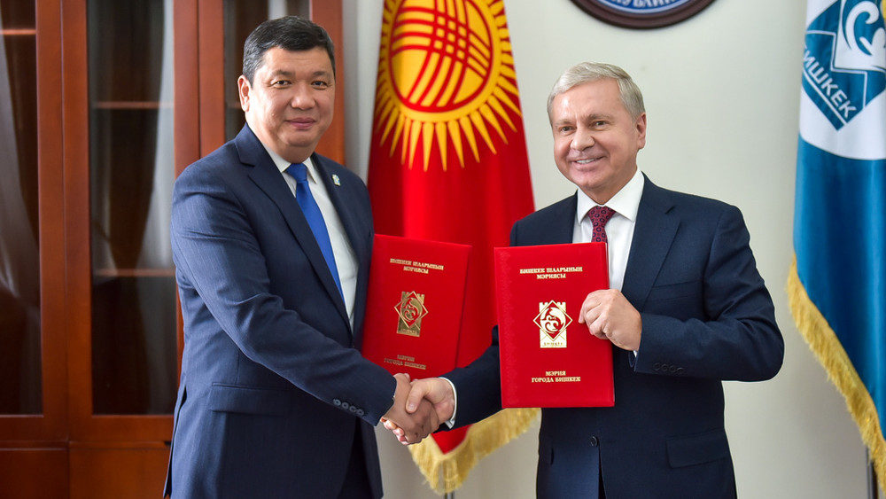 Айбек Джунушалиев и Сергей Черёмин