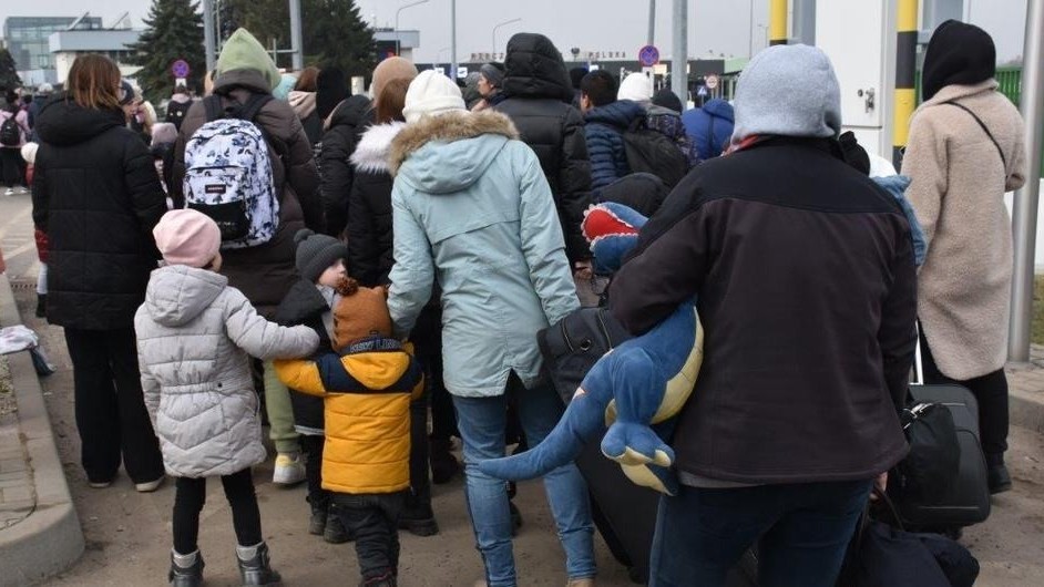 Беженцы из Украины