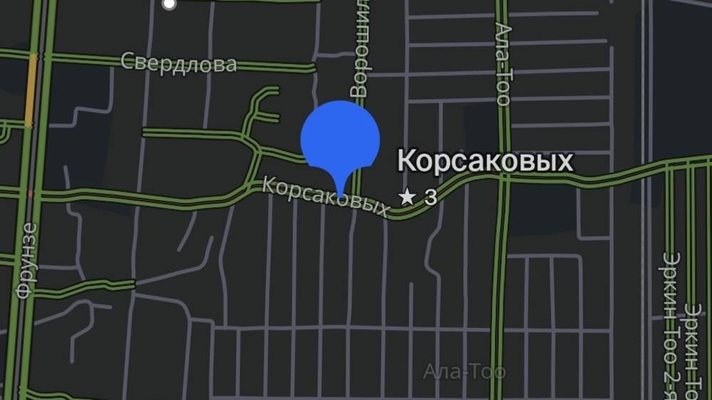 Водитель просит отремонтировать ул.Корсоковых в Новопавловке, которая разгрузит главную трассу