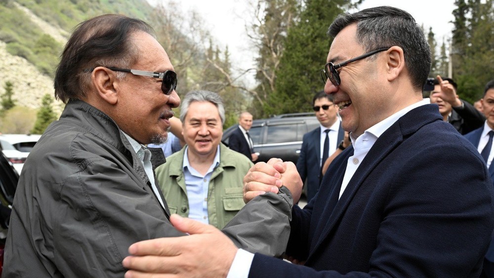 Анвар Ибрагим жана Садыр Жапаров