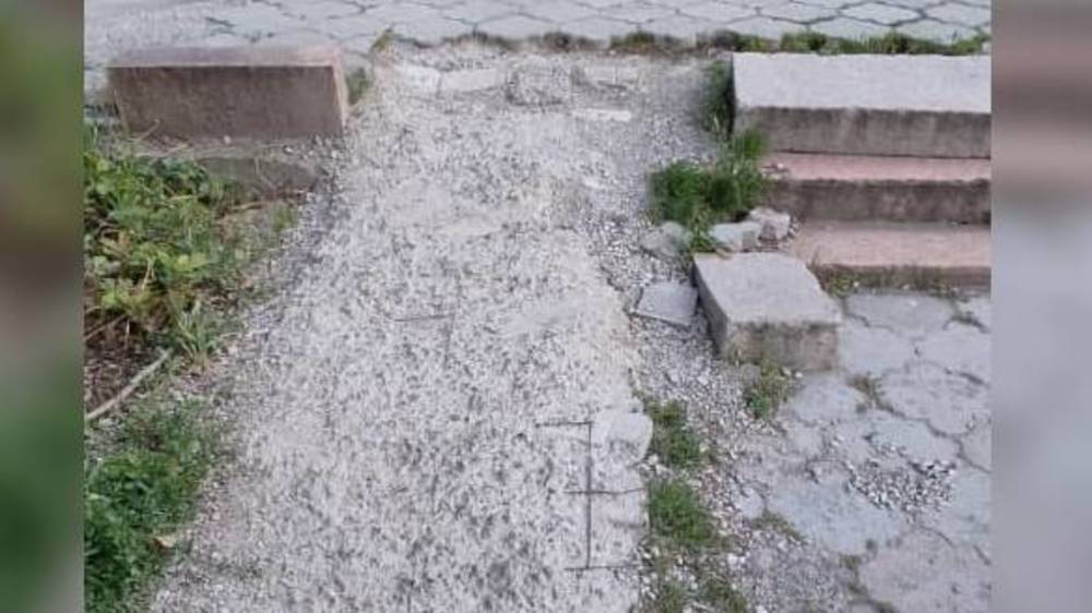 Пандусы по Аллее молодёжи находятся в плохом состоянии, - горожанка