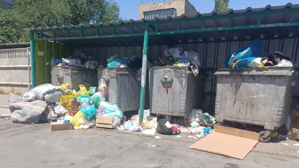 «Тазалык» просит горожан выбрасывать мусор с 7 вечера до полуночи