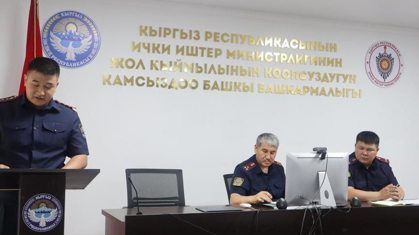 Глава ГУОБДД Женишбек Джоробеков