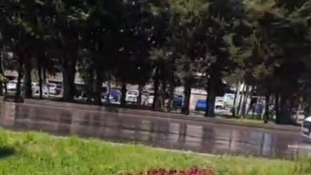 Дорогу по Южной магистрали снова затопило. Видео