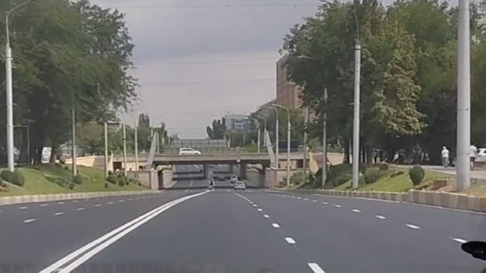 Дорогу по Советской от Кулатова до Боконбаева открыли для проезда. Видео