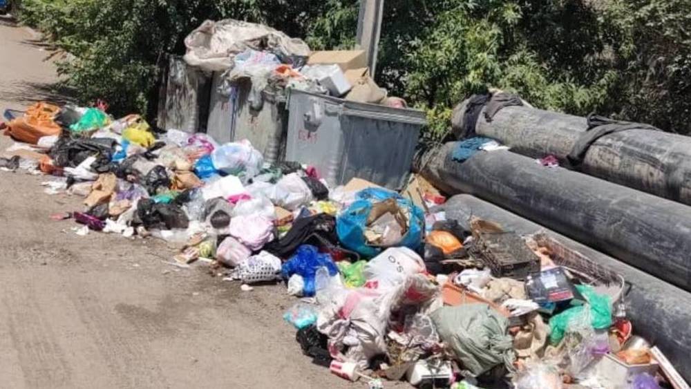 Мэрия перенесла мусорные баки, установленные на Гоголя-Чуйкова