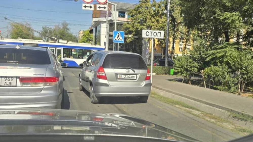 Водитель Honda ехал по велодорожке, - горожанин