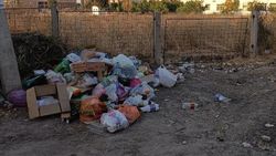 Возле школы №88 в Кок-Жаре образовалась гора из мусора, - горожанин