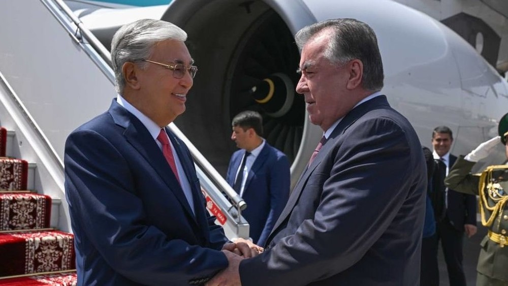 Касым-Жомарт Токаев с госвизитом в Таджикистане