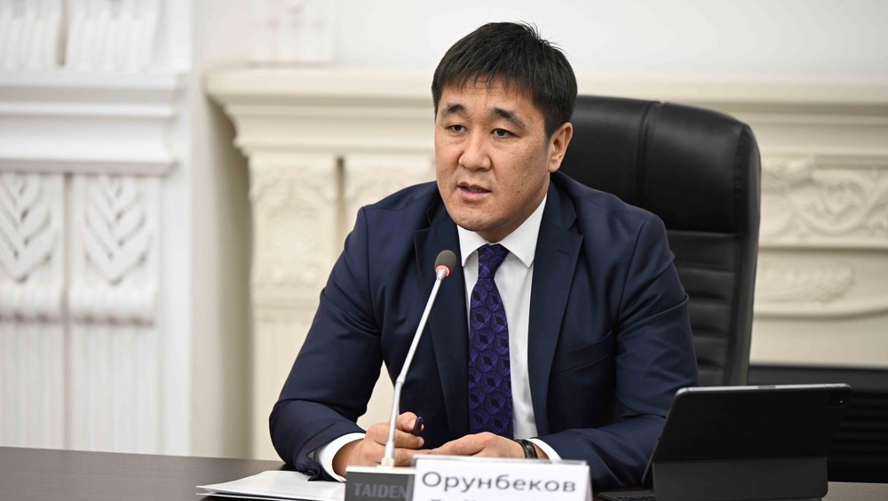 Руководитель службы информационной политики Администрации президента Дайырбек Орунбеков