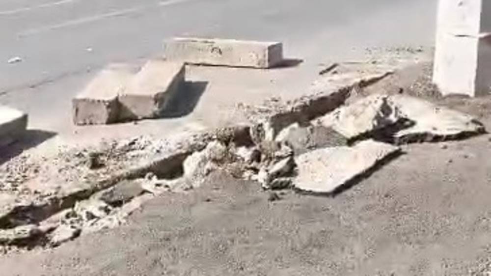 На Жибек Жолу разбили новый асфальт? Видео горожанина